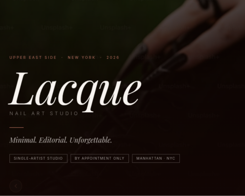 Lacque nail art studio swipeable magazine